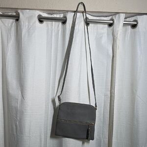 Elegant Gray Crossbody Bag
